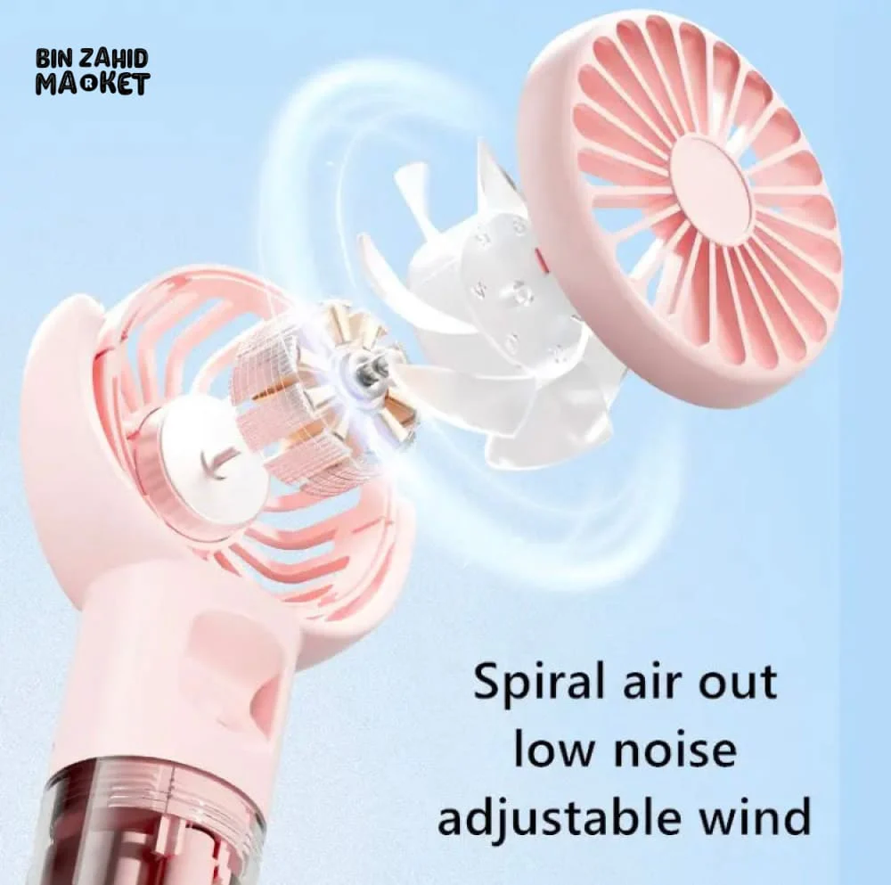 MINI WATER MIST SPRAY KIDS USB FAN - Image 3