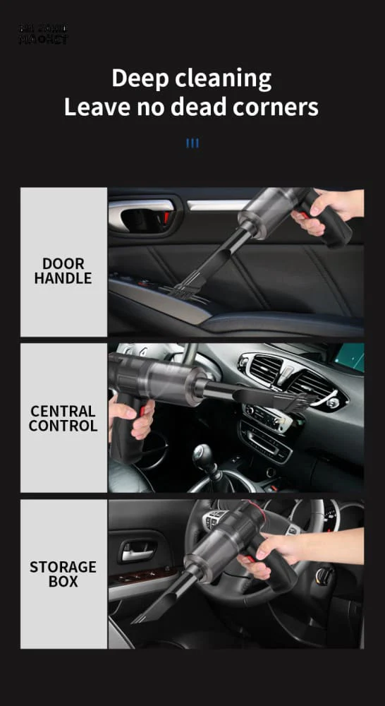 MINI WIRELESS PORTABLE CLEANING VACUUM CLEANER - Image 4