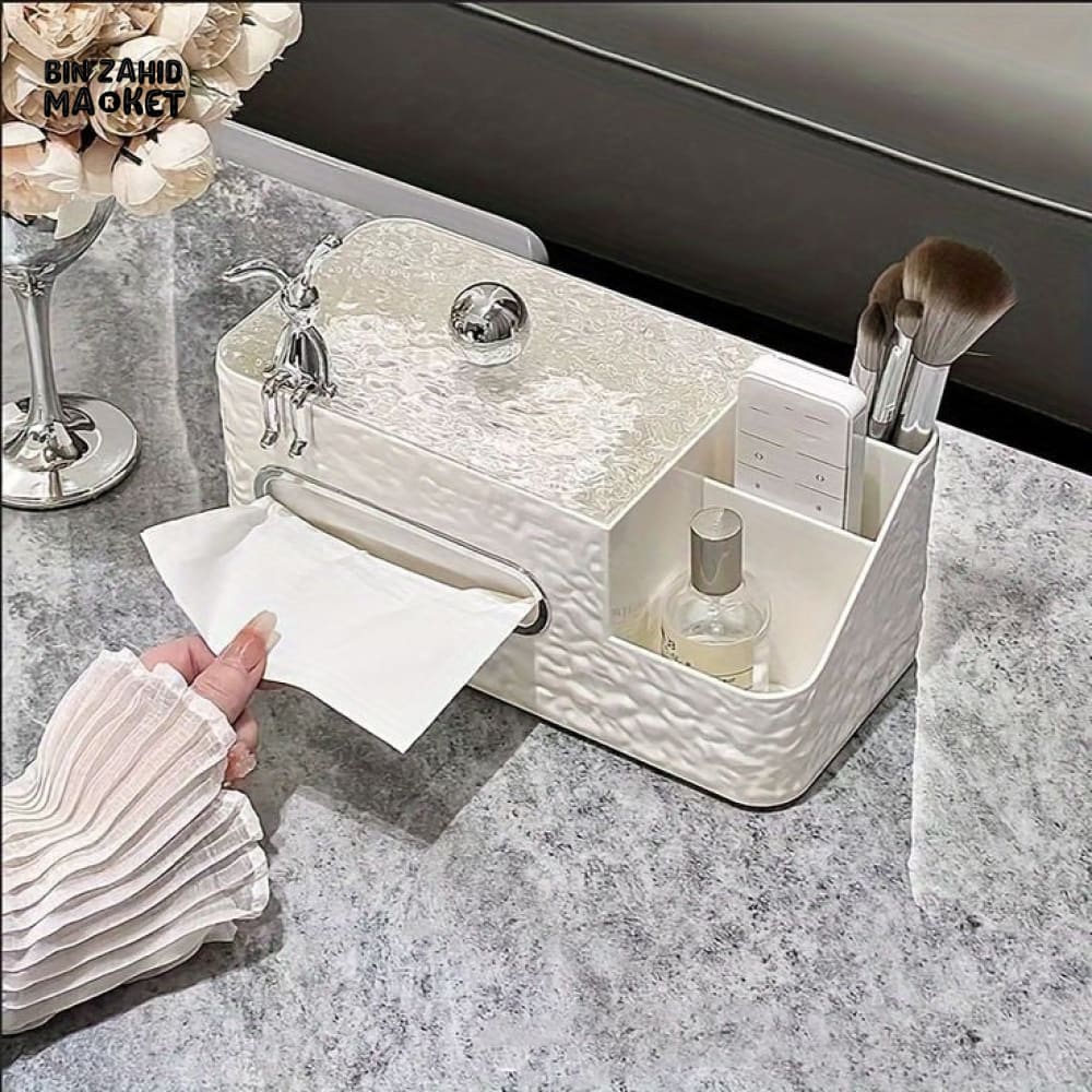 MODERN GRADIENT WAVE TISSUE & STORAGE BOX - Image 2
