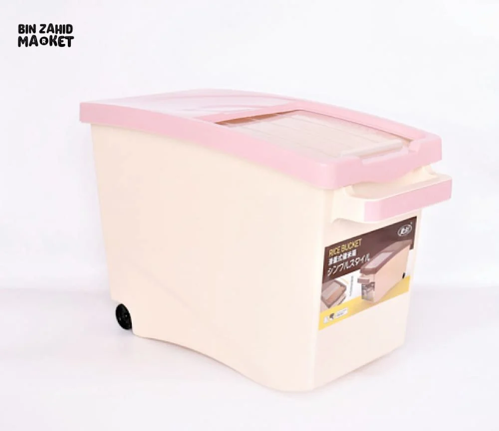 LUXURY RICE STORAGE BIN WITH MEASURING CUP - Image 3