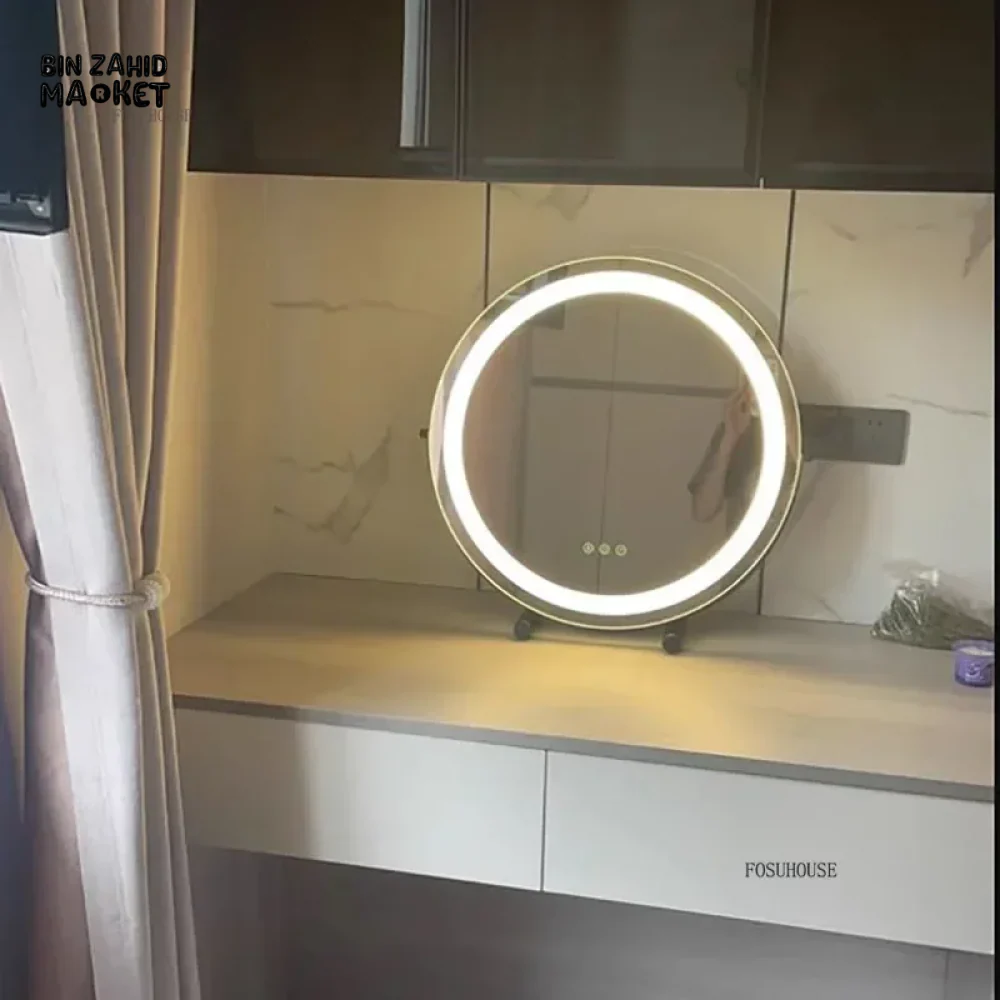 MODERN LED SMART DRESSING MIRROR WALL-MOUNTED BATHROOM & MAKEUP MIRROR FOR HOME & HOTEL DECOR - Image 2