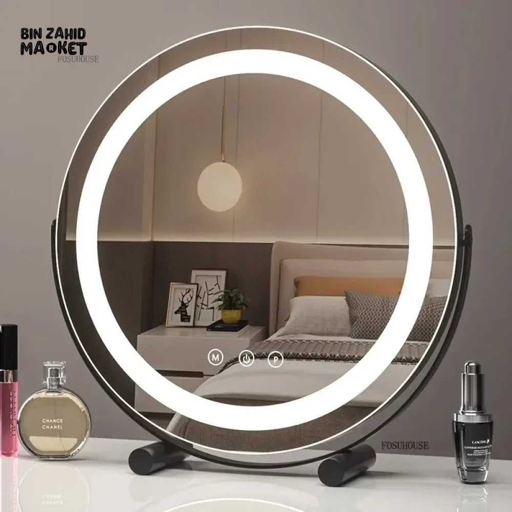 MODERN LED SMART DRESSING MIRROR WALL-MOUNTED BATHROOM & MAKEUP MIRROR FOR HOME & HOTEL DECOR - Image 4