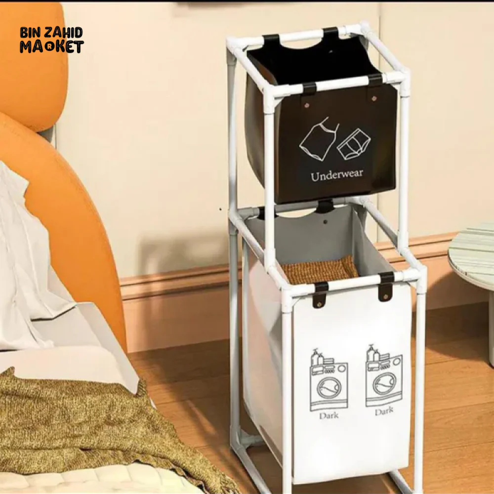 MODERN LUXOR FOLDING LAUNDRY BASKET - Image 3