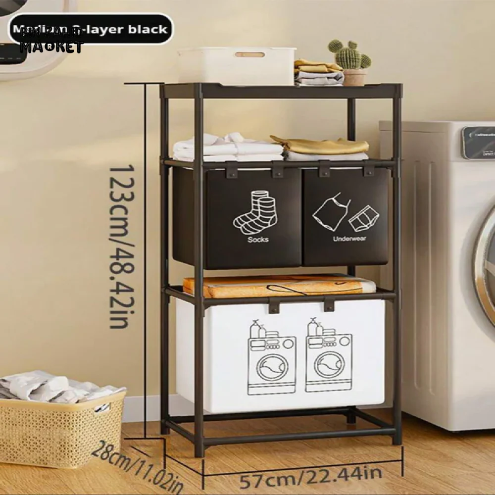 MODERN LUXOR FOLDING LAUNDRY BASKET - Image 4