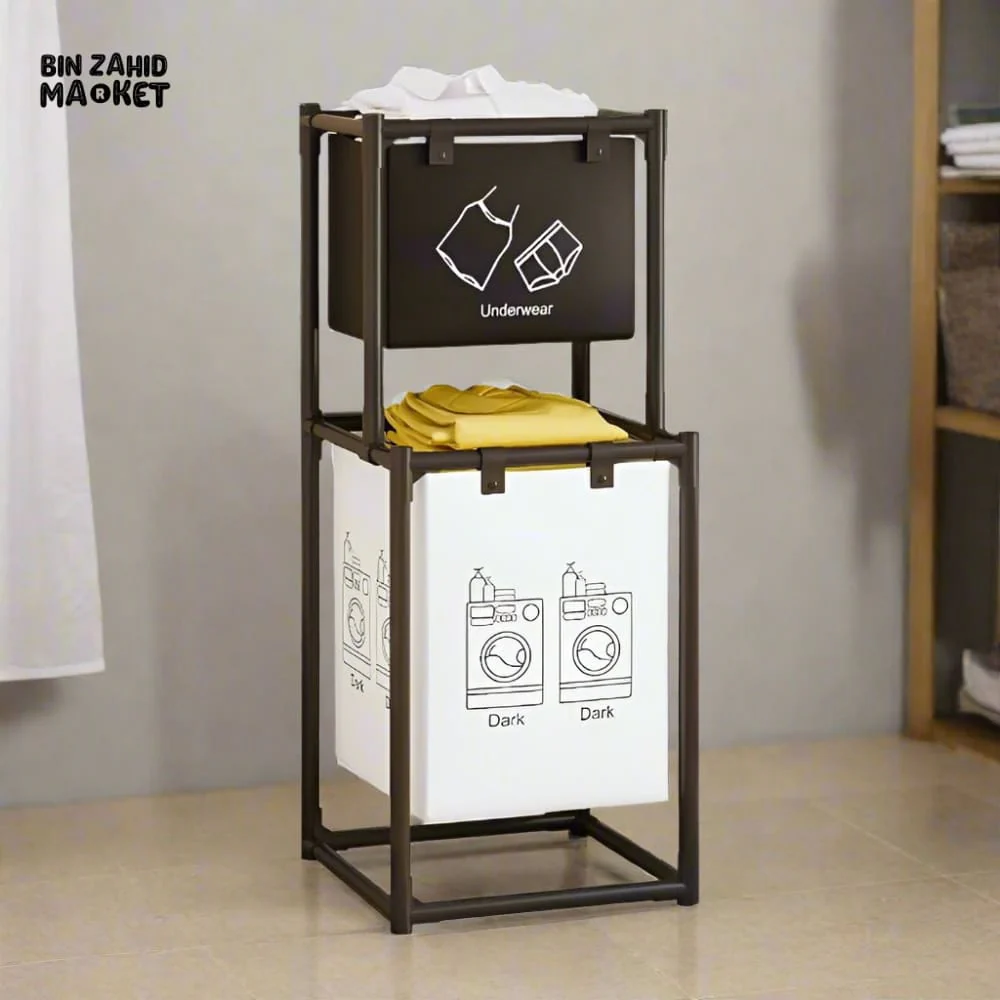 MODERN LUXOR FOLDING LAUNDRY BASKET - Image 5