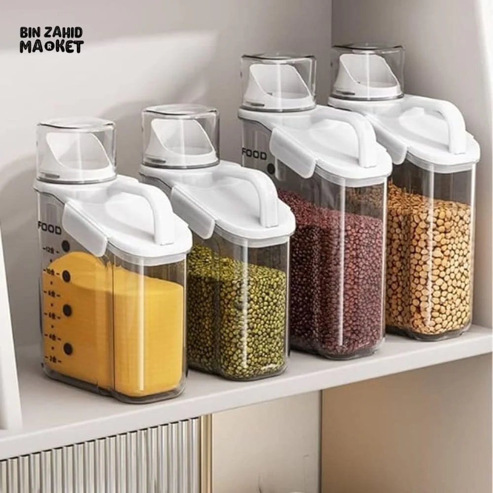 MOISTURE-PROOF CEREAL DISPENSER FOOD JAR - Image 11