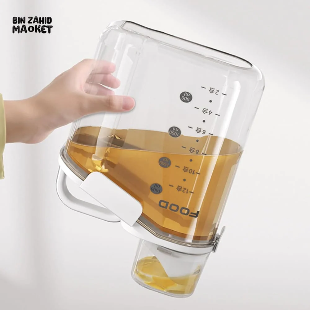 MOISTURE-PROOF CEREAL DISPENSER FOOD JAR - Image 9