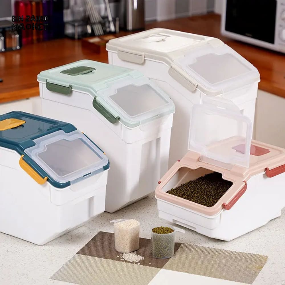 MOISTURE PROOF RICE & FLOUR STORAGE BOX - Image 3