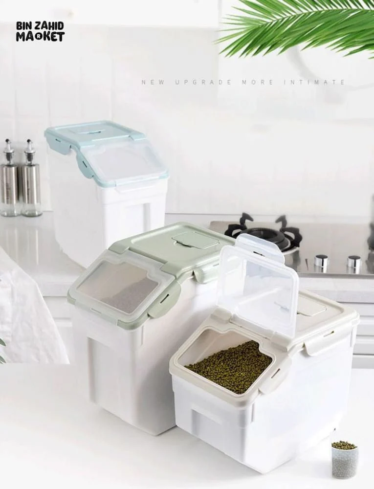 MOISTURE PROOF RICE & FLOUR STORAGE BOX - Image 5