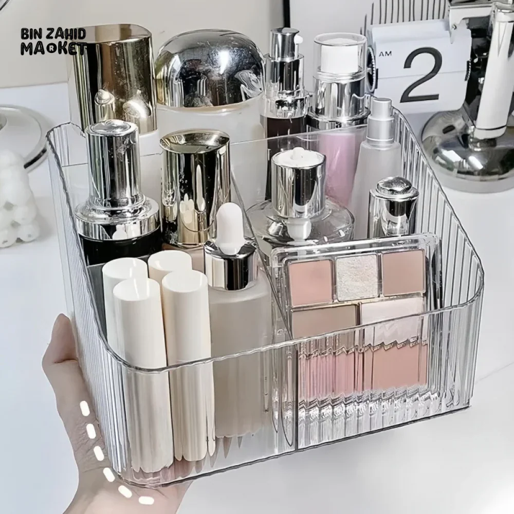 MULTI-FUNCTIONAL DESKTOP ORGANIZER – STATIONERY MAKEUP PEN & ART SUPPLY STORAGE BOX - Image 2