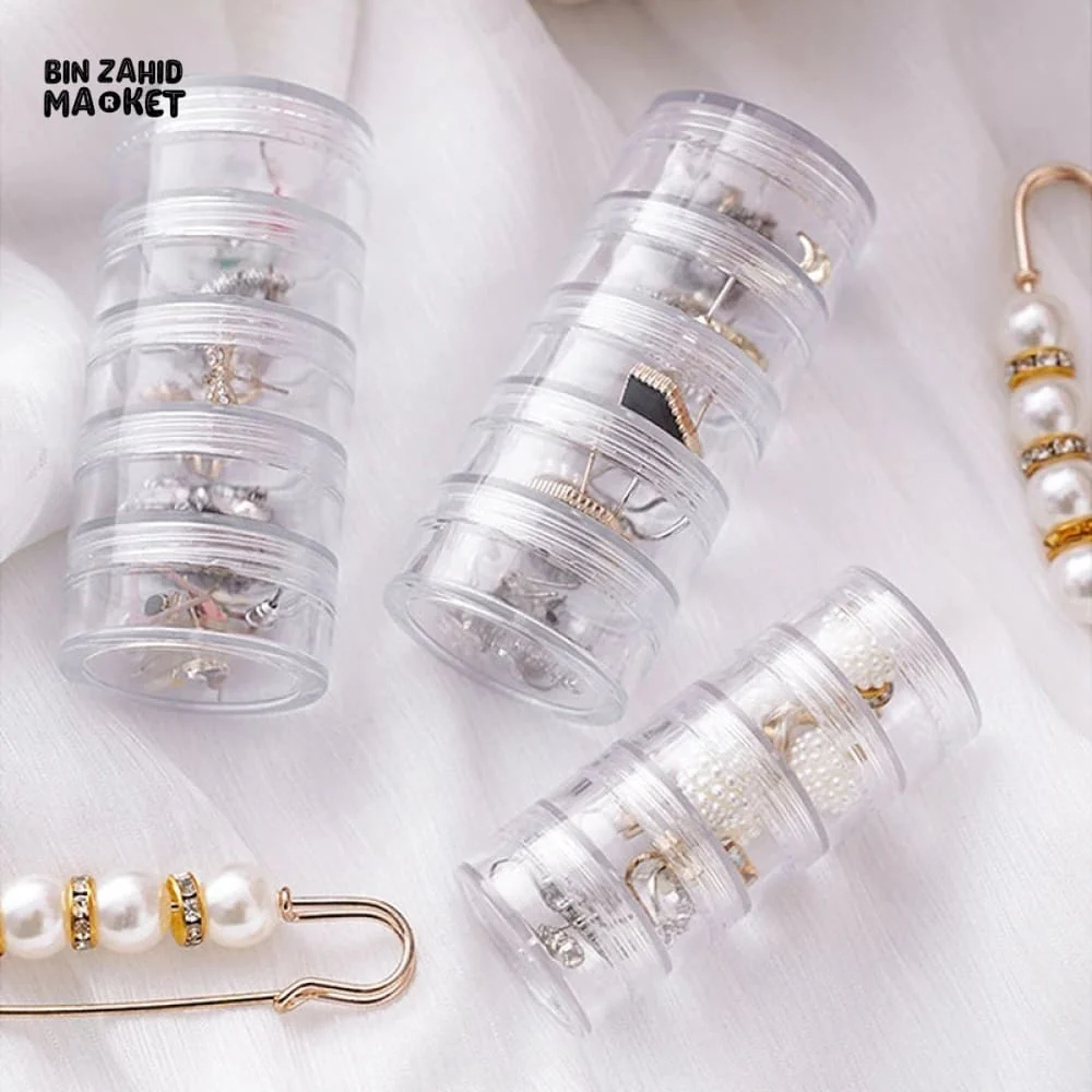 PACK OF 3 MULTI LAYER JEWELRY ORGANIZER BOX
