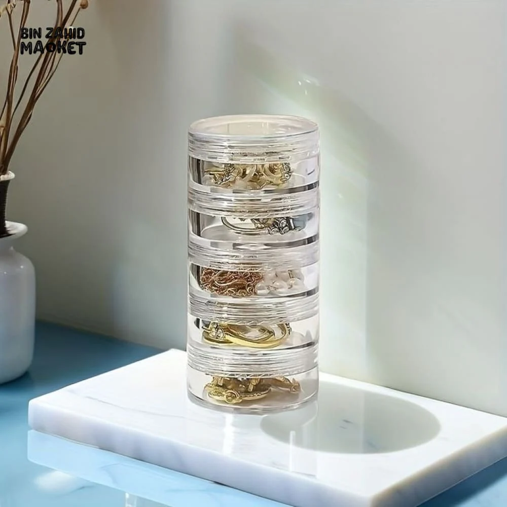 PACK OF 3 MULTI LAYER JEWELRY ORGANIZER BOX - Image 2