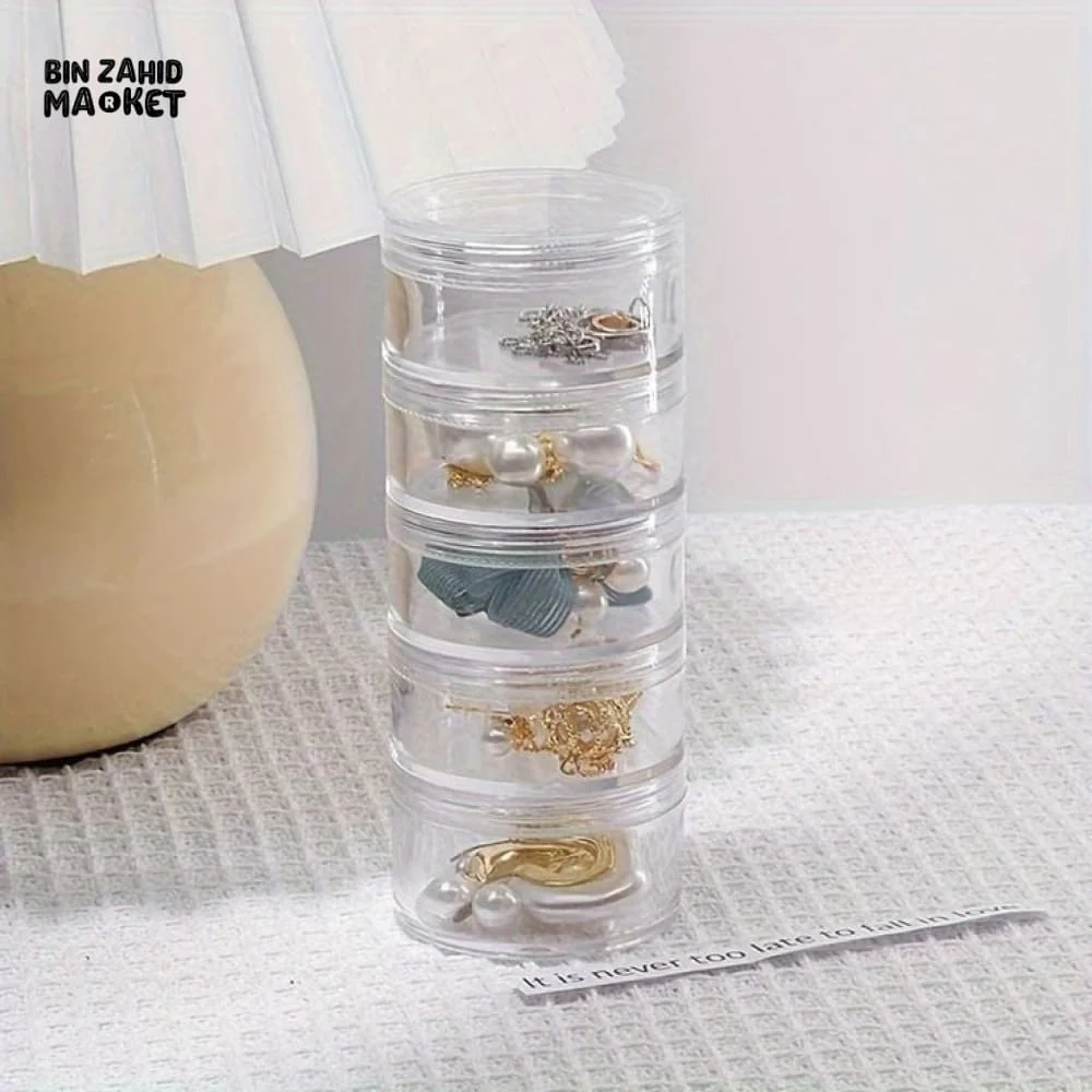 PACK OF 3 MULTI LAYER JEWELRY ORGANIZER BOX - Image 4