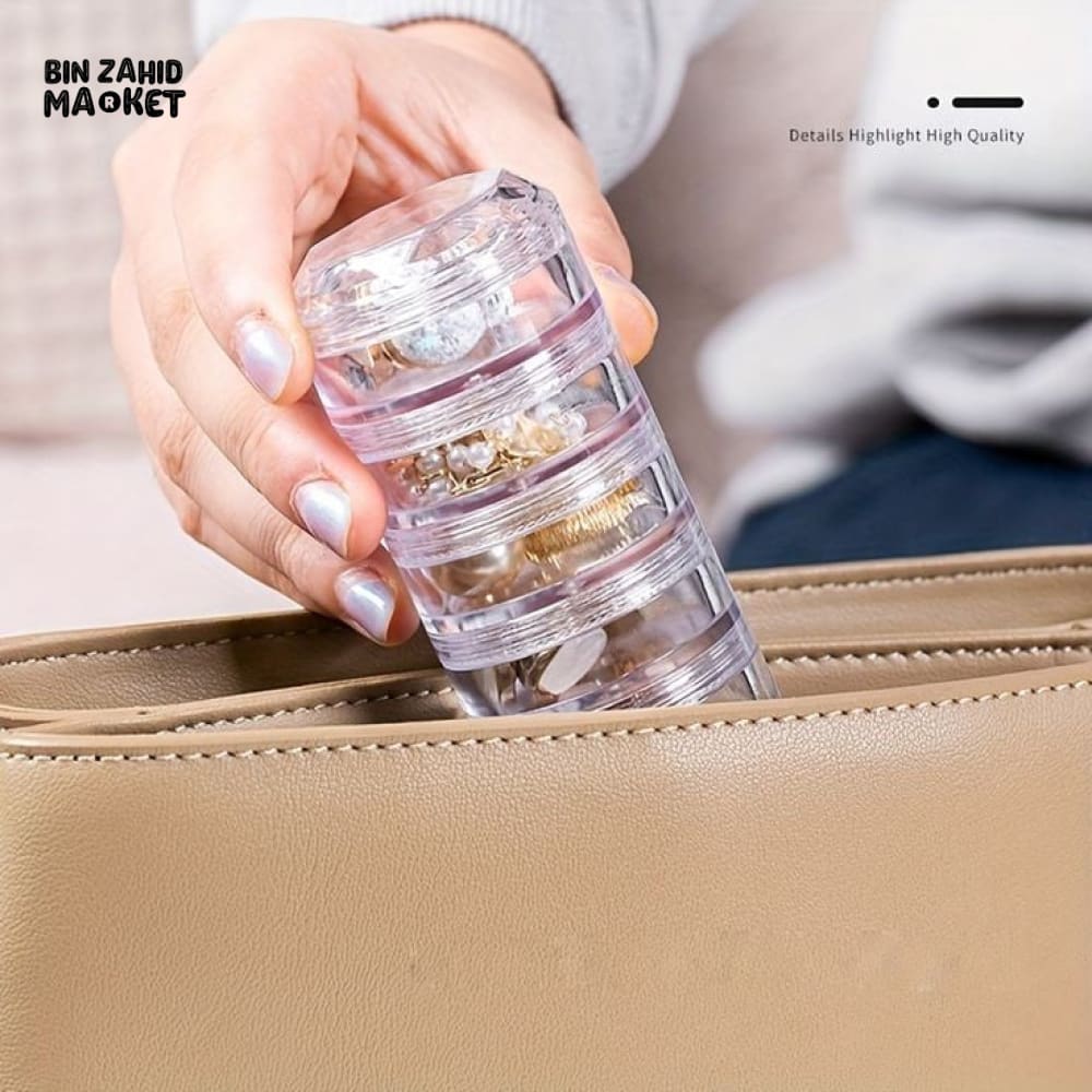 PACK OF 3 MULTI LAYER JEWELRY ORGANIZER BOX - Image 6