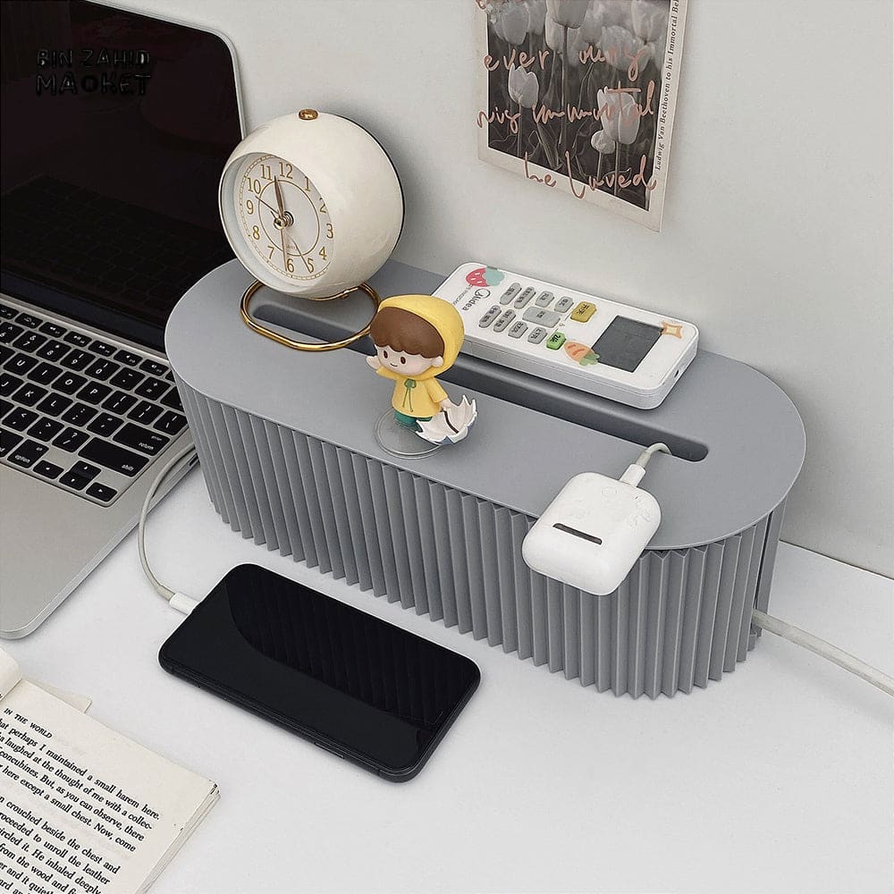 MULTIFUNCTION CABLE MANAGEMENT STORAGE BOX – SOCKET BOARD & WIRE ORGANIZER - Image 3