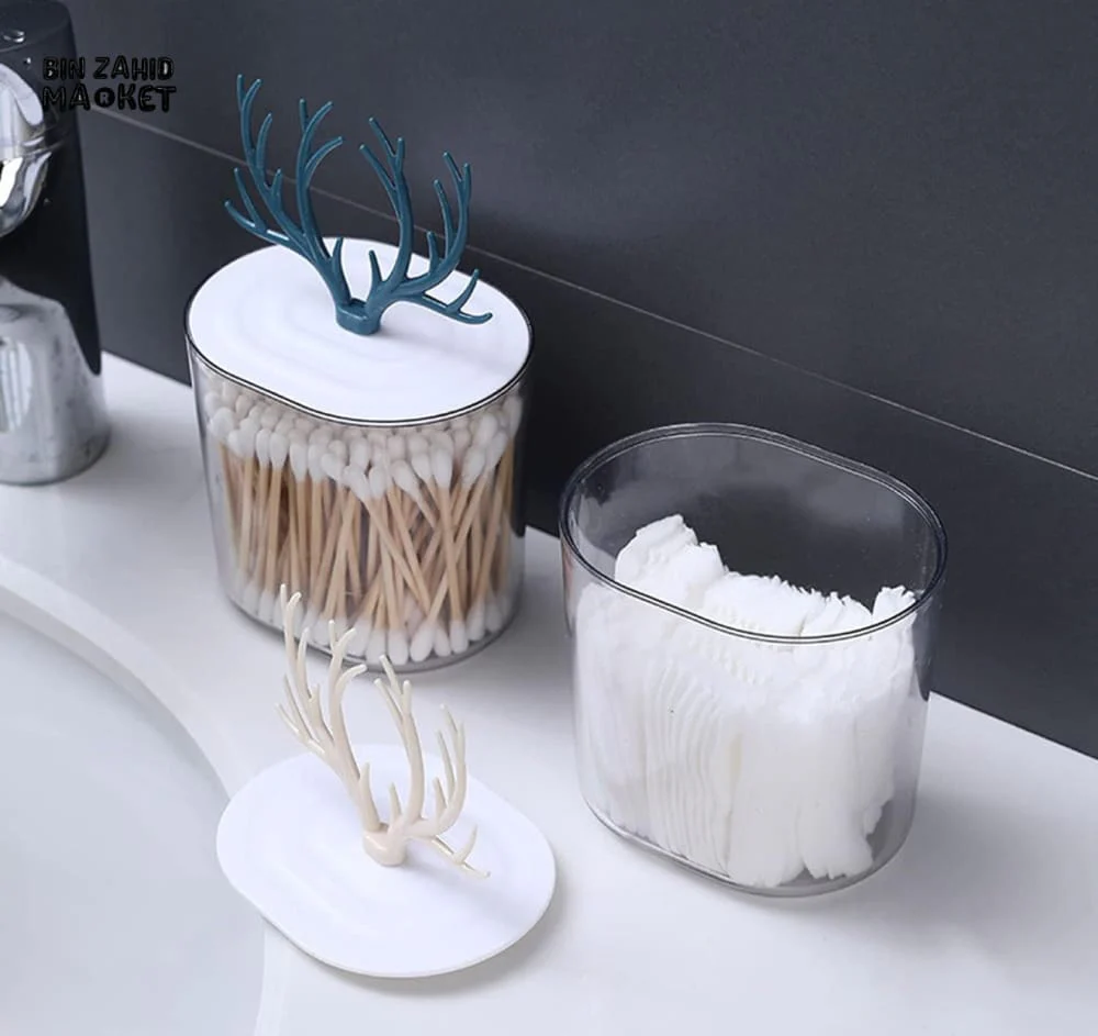 MULTIFUNCTIONAL SWAB BOX & JEWELRY STORAGE – ACRYLIC DESIGN - Image 5