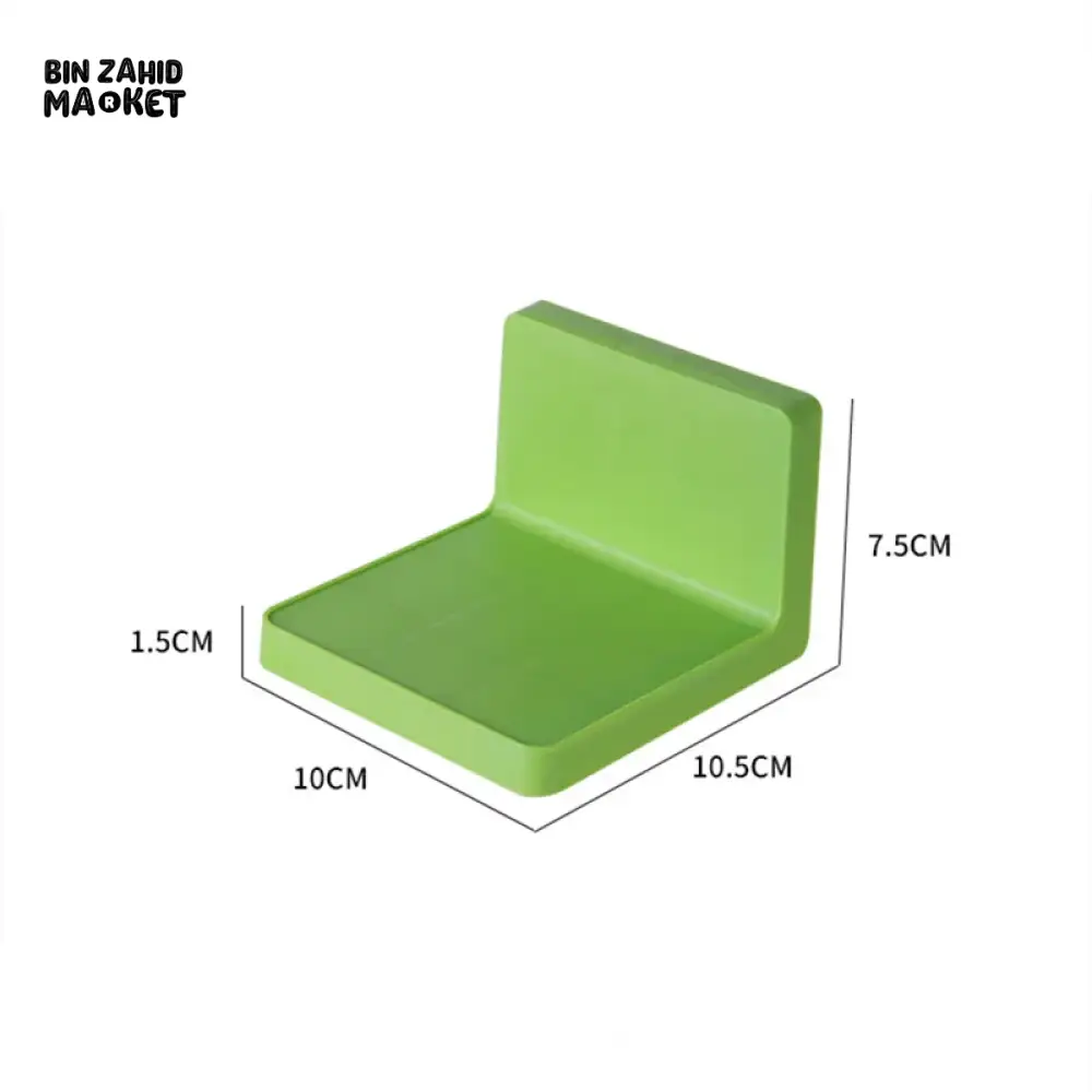 MULTIFUNCTIONAL WALL STORAGE RACK – NO-DRILL ADHESIVE SHELF FOR SOAP SPONGE KEYS & REMOTES - Image 10