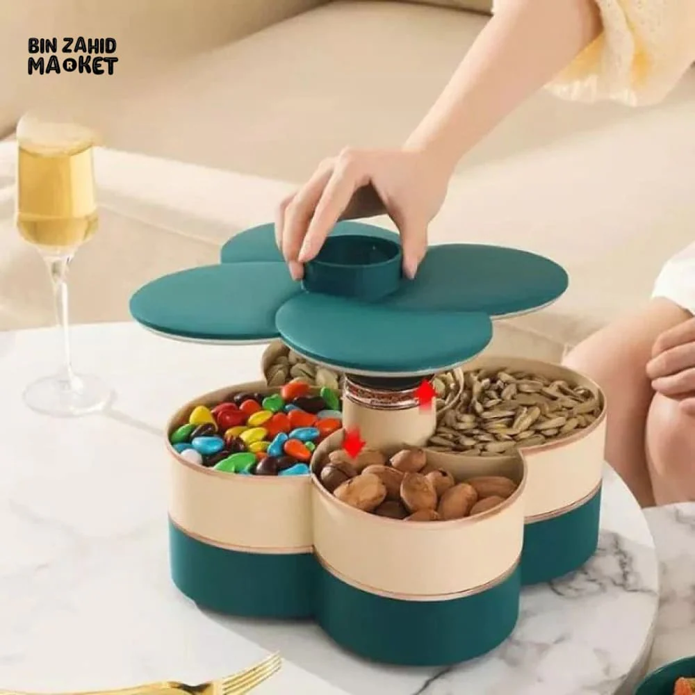 MULTIPLE COMPARTMENTS ROTATING DRY FRUIT TRAY - Image 8
