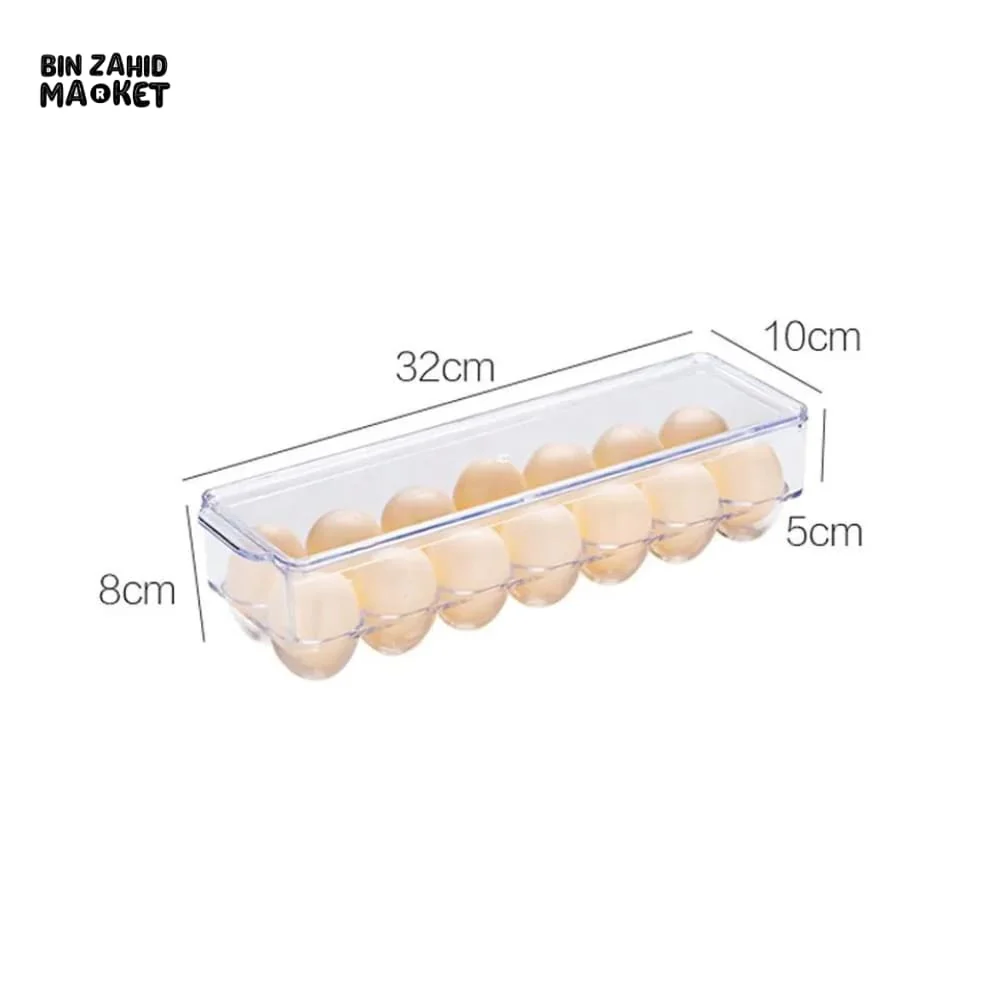 MULTIPLE GRIDS EGG STORAGE BOX WITH LID - Image 8