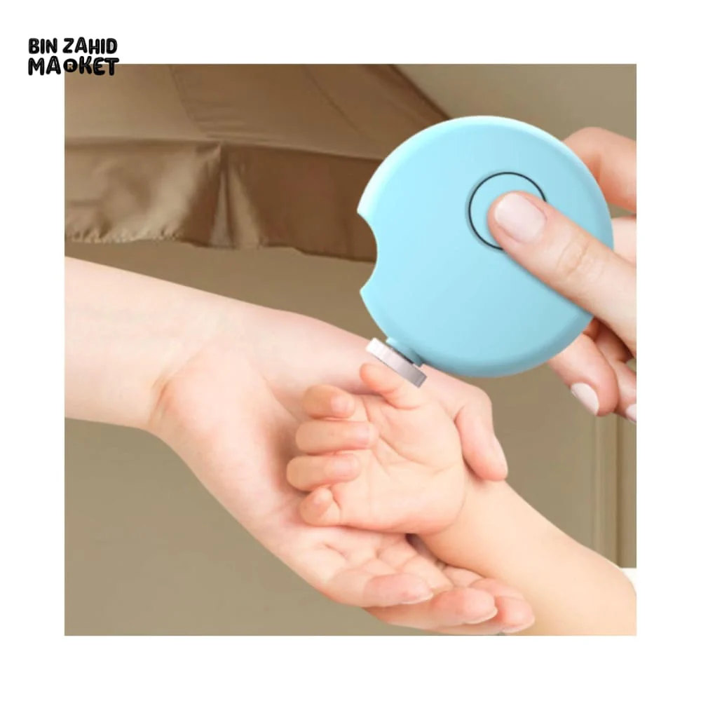 ELECTRIC BABY NAIL TRIMMER – SAFE & GENTLE NAIL CARE FOR NEWBORNS & KIDS - Image 4
