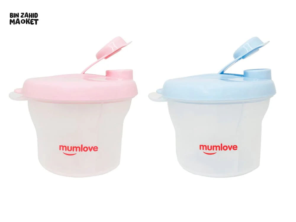 MUMLOVE PORTABLE MILK POWDER BOX LARGE CAPACITY WITH SEAL BAND COVER FOR BABY - Image 2