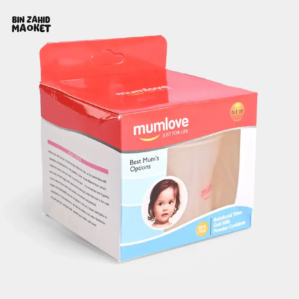 MUMLOVE PORTABLE MILK POWDER BOX LARGE CAPACITY WITH SEAL BAND COVER FOR BABY - Image 7