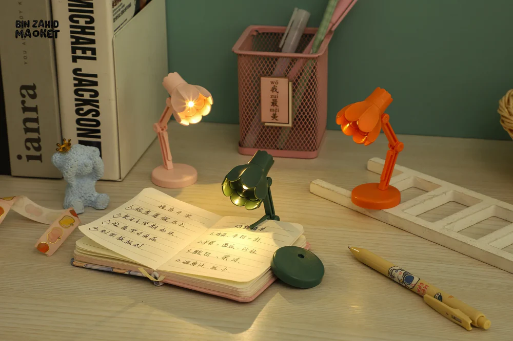 NIGHT LIGHT BOOK FOLDER MINI LED READING LAMP PORTABLE EYE PROTECTION - Image 11