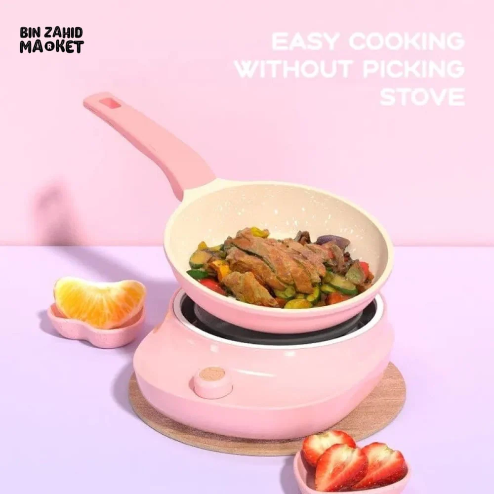 NON STICK MARBLE COATING FRYING PAN - Image 9