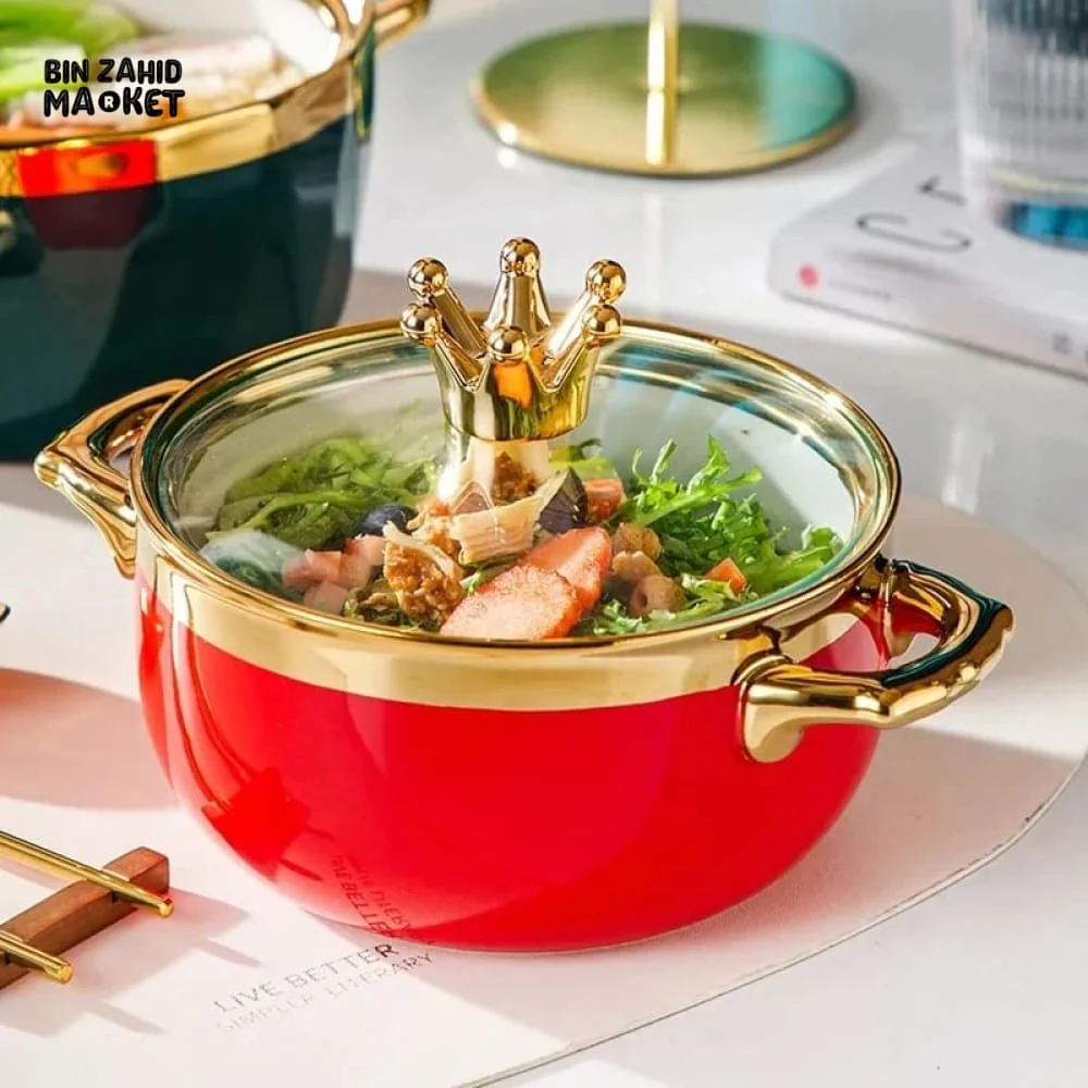 NORDIC CERAMIC SERVING BOWL - Image 3