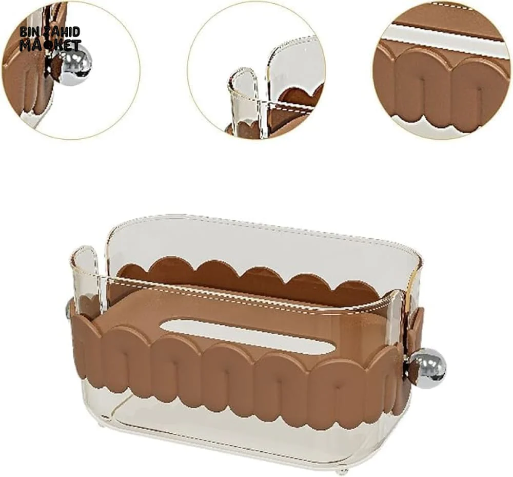 NORDIC STYLE CUTE TISSUE BOX FOR LIVING ROOM DINING TABLE & COUNTERTOP - Image 6