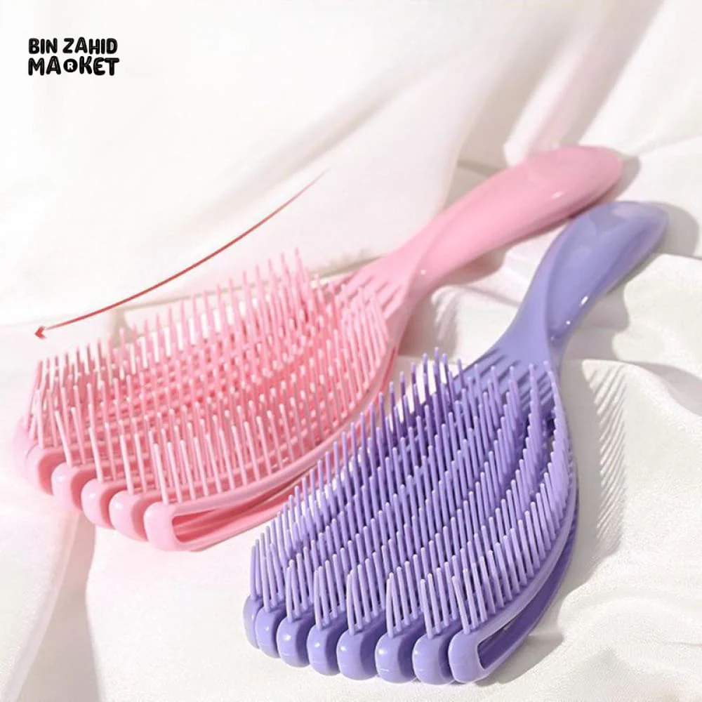 OCTOPUS HAIRBRUSH – SCALP MASSAGE DETANGLER FOR CURLY & THICK HAIR - Image 2