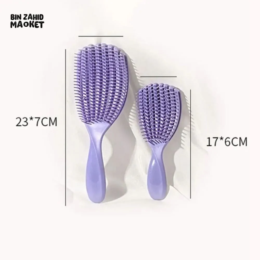 OCTOPUS HAIRBRUSH – SCALP MASSAGE DETANGLER FOR CURLY & THICK HAIR - Image 8