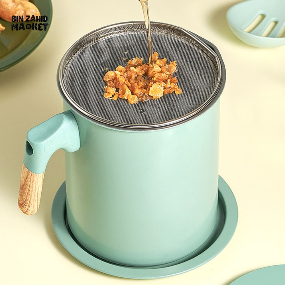 OIL FILTER POT WITH WOODEN HANDLE - Image 11