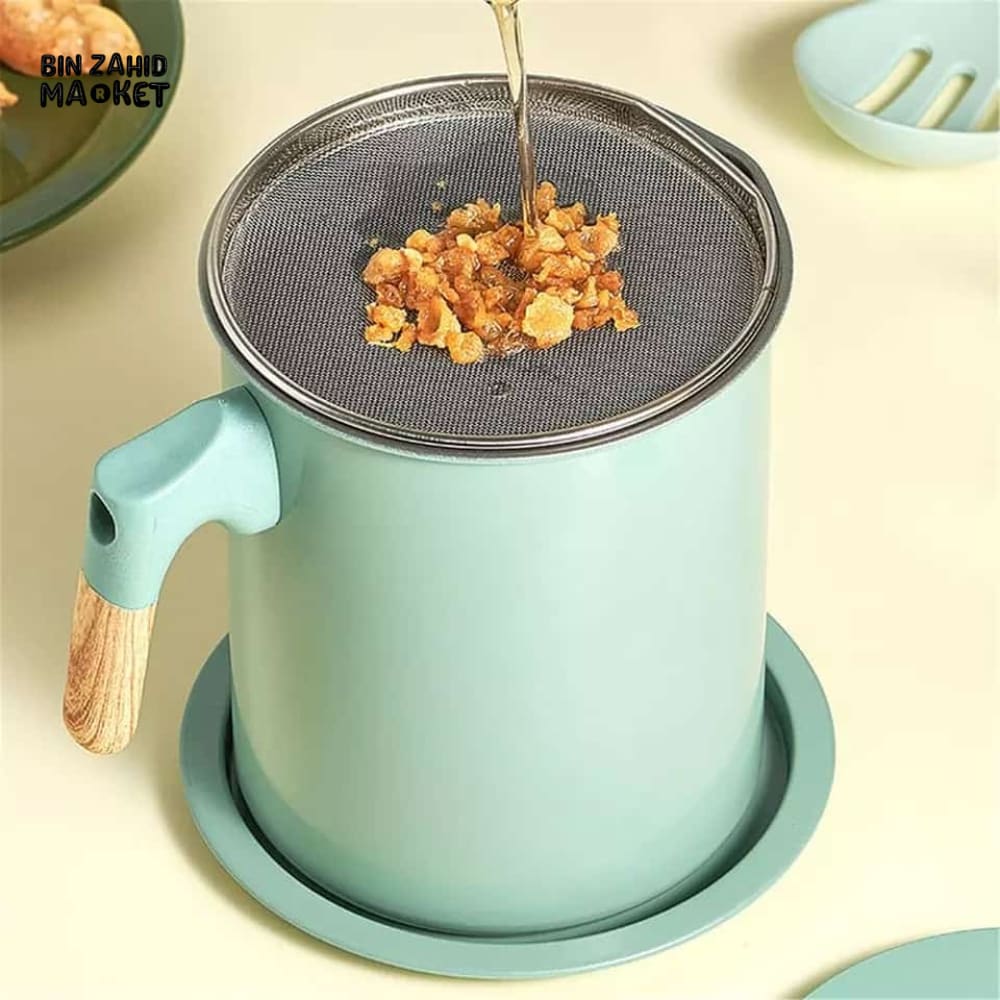 OIL FILTER POT WITH WOODEN HANDLE - Image 9