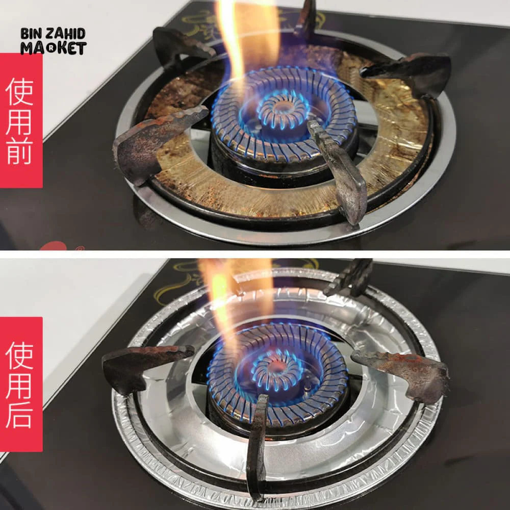 OIL-PROOF GAS STOVE ALUMINIUM FOILS - Image 6