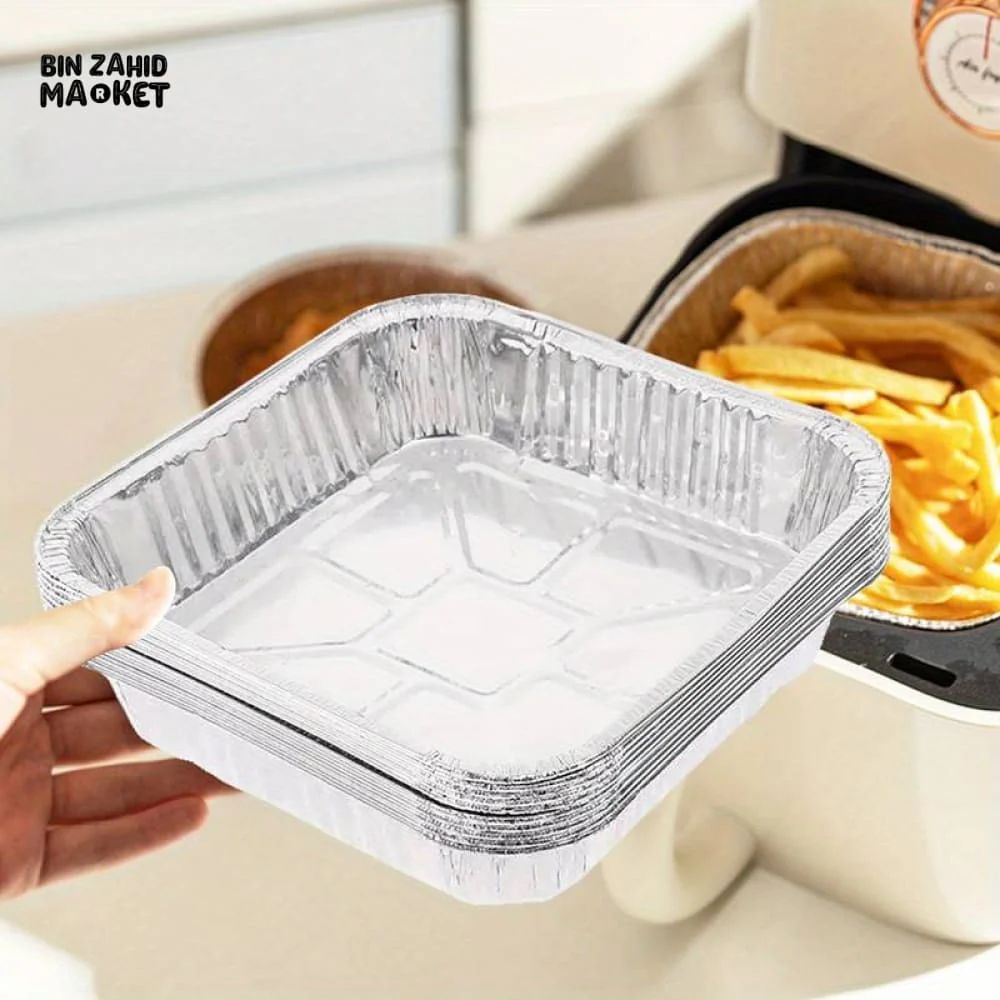 PACK OF 10 ALUMINIUM DISPOSABLE FOIL PLATES - Image 4