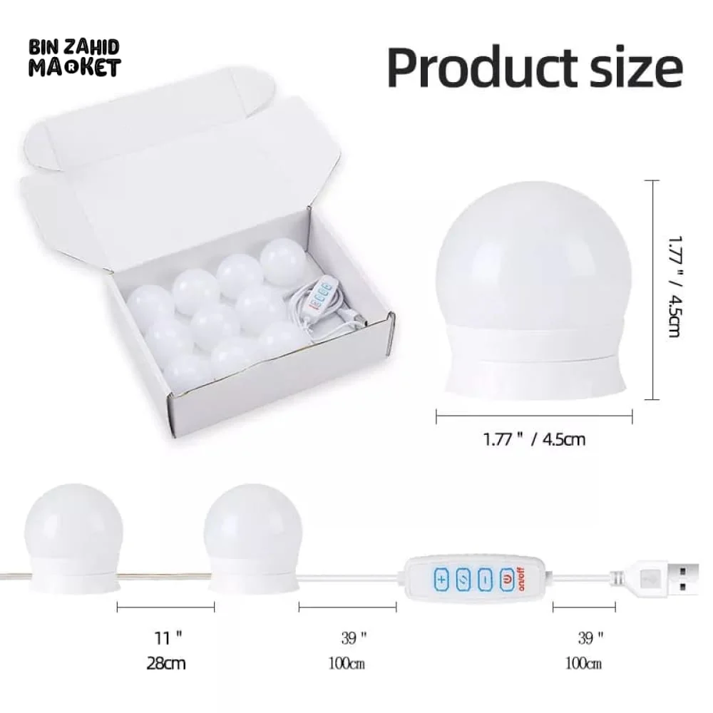 PACK OF 10 VANITY LIGHT BULBS - Image 6