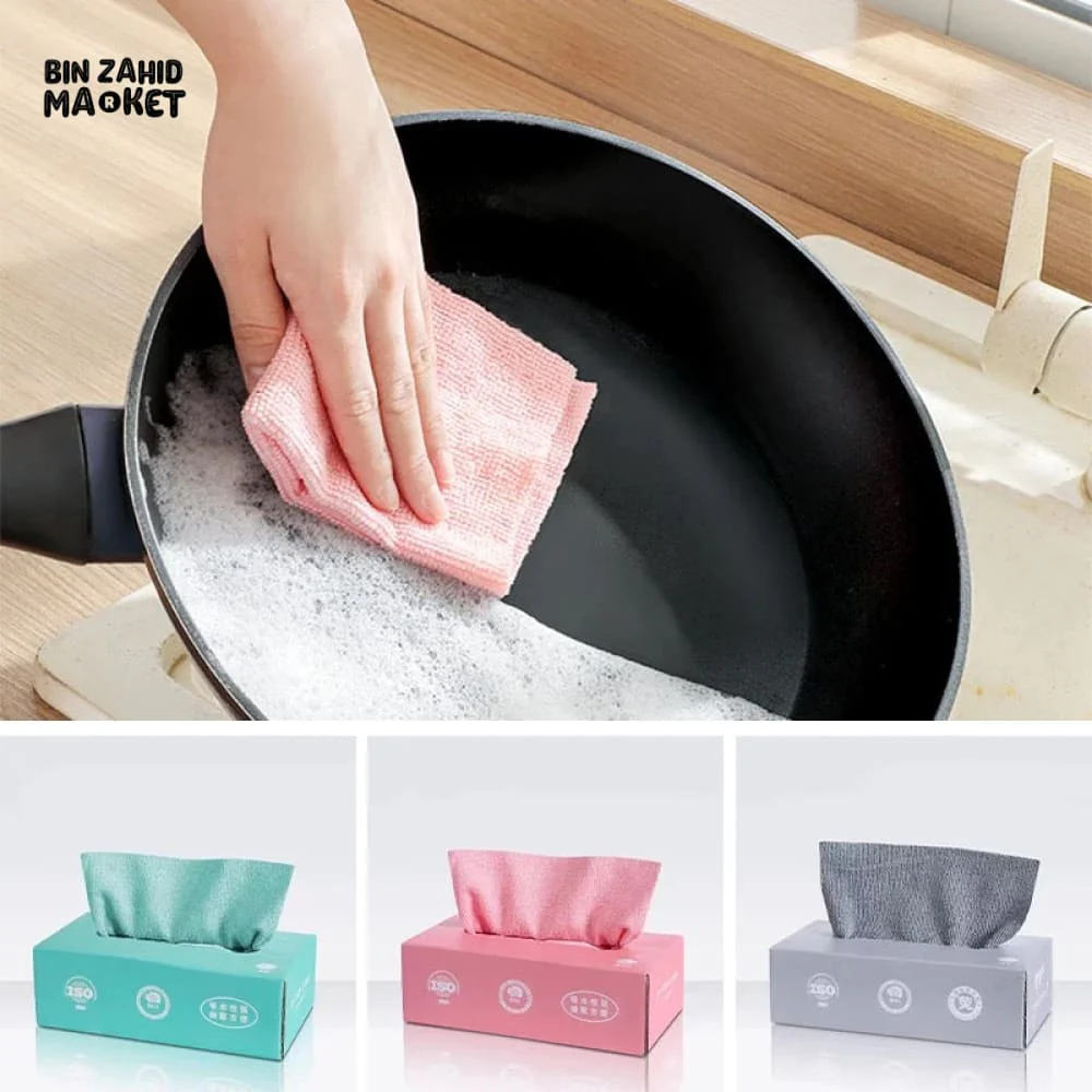 PACK OF 20 REUSABLE RAGS TISSUE BOX - Image 3