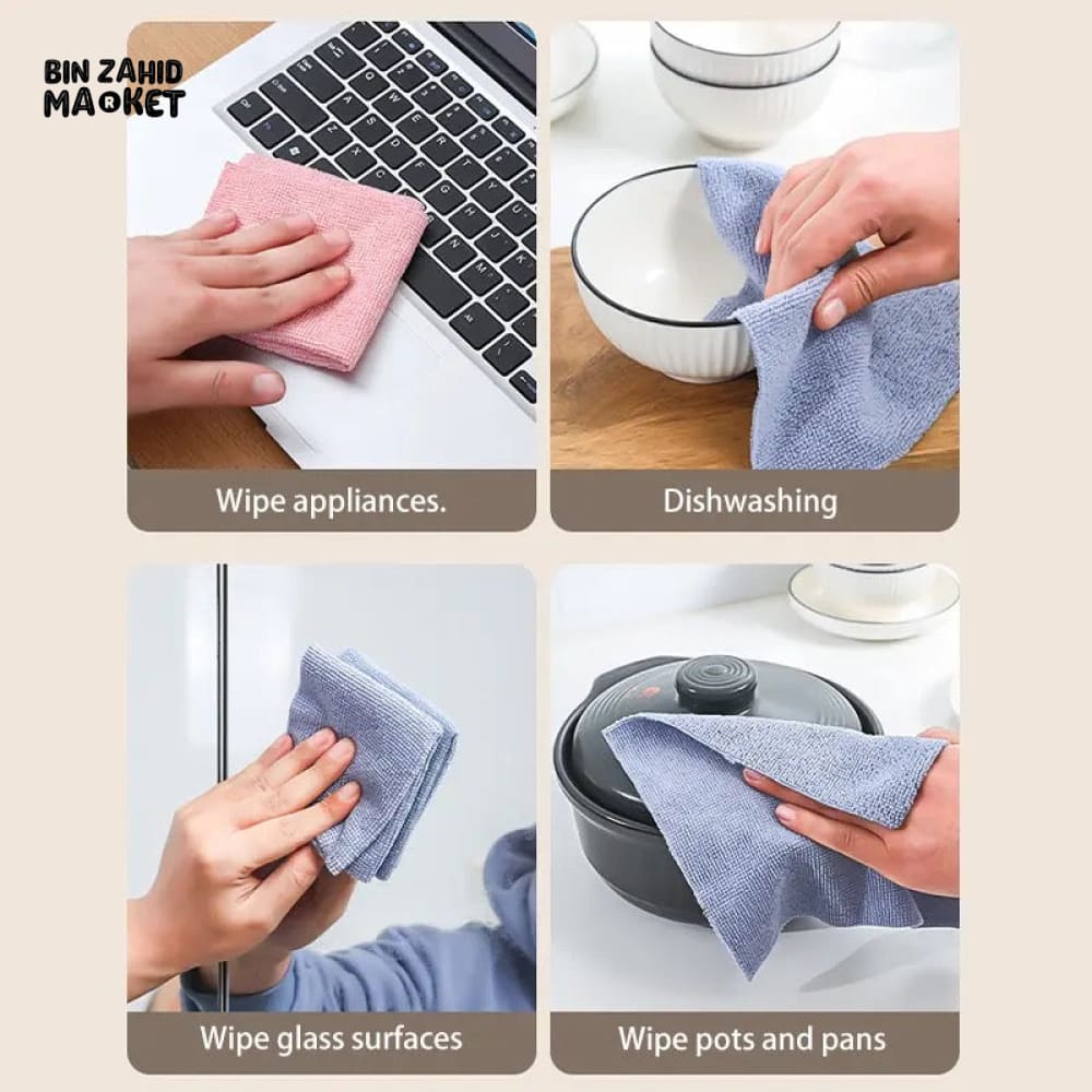 PACK OF 20 REUSABLE RAGS TISSUE BOX - Image 5