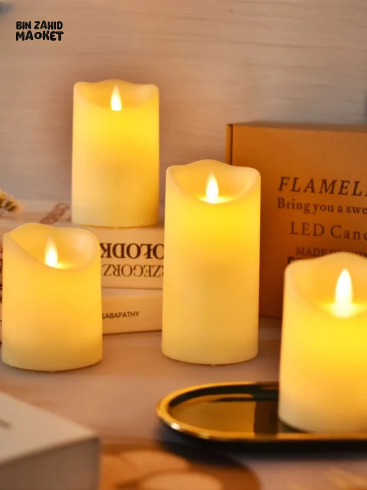 PACK OF 3 LED CANDLE LIGHTS - Image 4