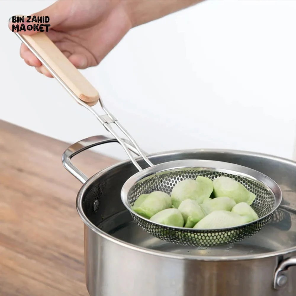 PACK OF 3 STRAINER WITH WOODEN HANDLE - Image 7