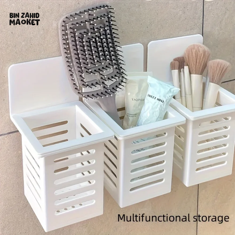 WALL-MOUNTED BATHROOM STORAGE BOXES – NO DRILLING RUST-RESISTANT SPACE-SAVING - Image 6