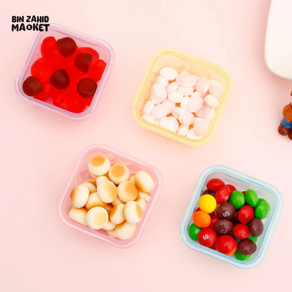 PACK OF 4 – 60ML FOOD-GRADE SEALABLE STORAGE BOXES – BABY FOOD, JAM, LUNCH - Image 5