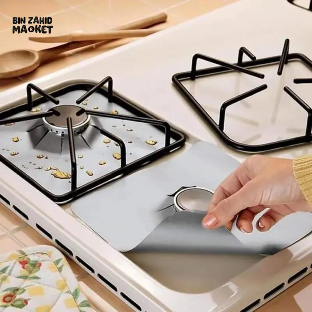 PACK OF 4 STOVE PROTECTON SHEETS