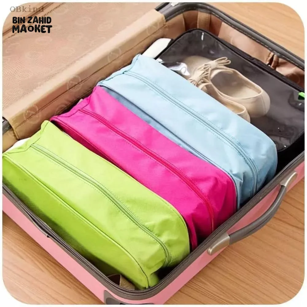 PACK OF 5 TRAVEL SHOE POUCH - Image 3