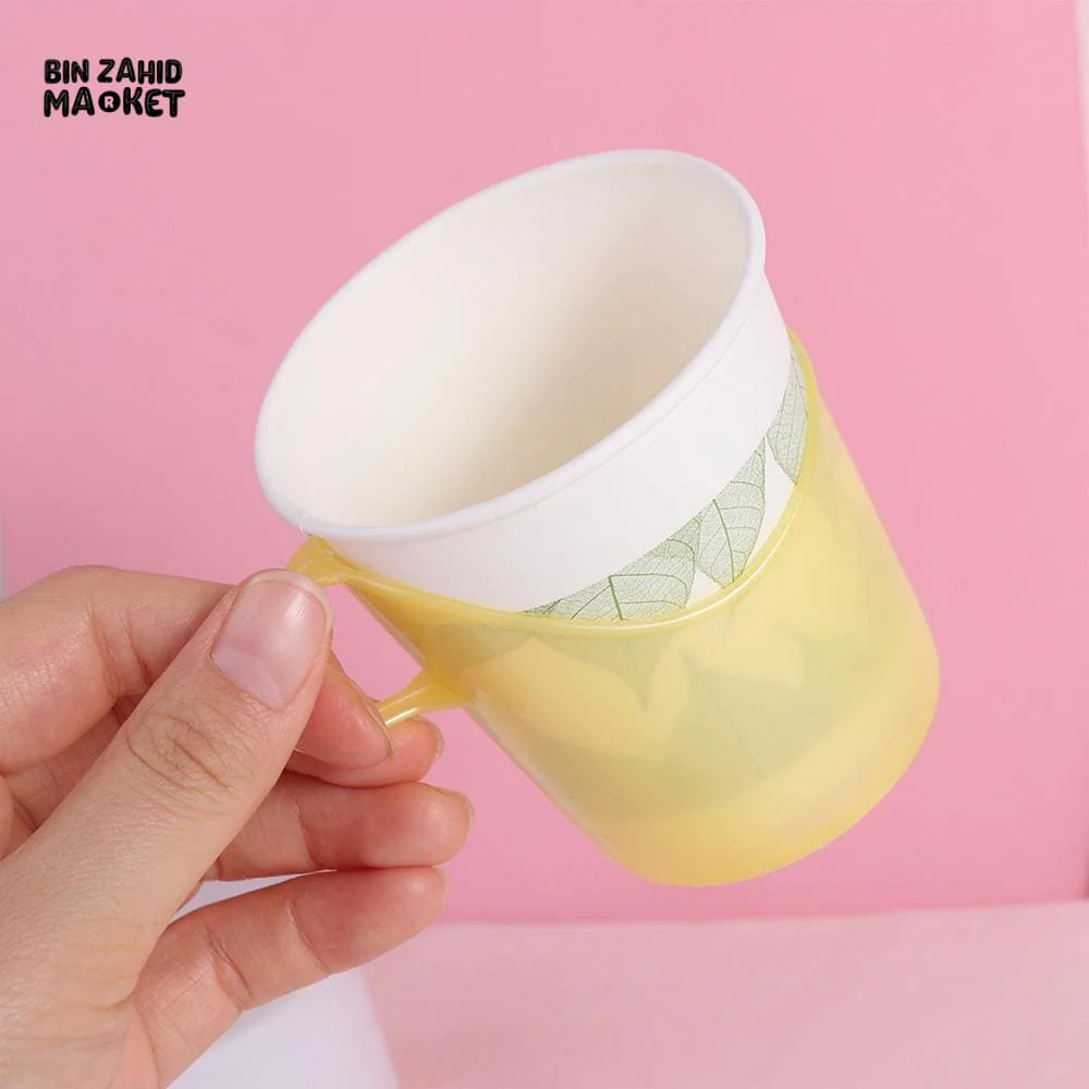 PACK OF 6 ANTI-SCALD TEA & COFFEE CUP HOLDER - INSULATED HEAT-RESISTANT CUP STAND - Image 3