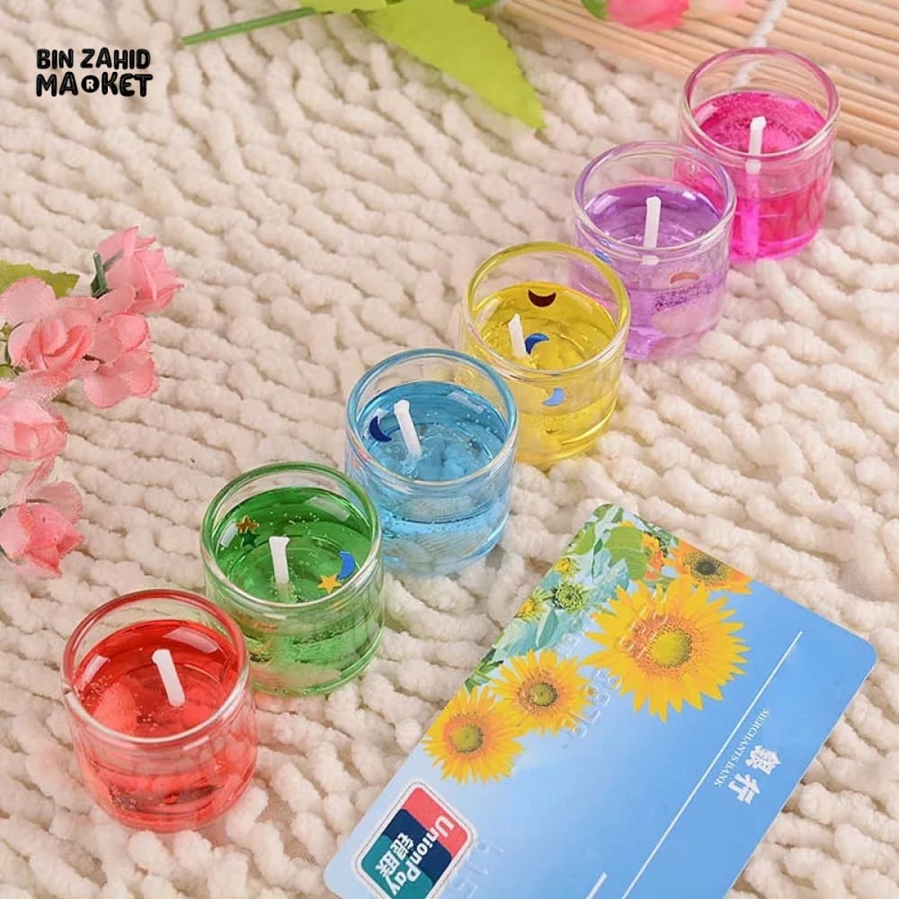 PACK OF 6 FANCY DECOR CANDLES - Image 2