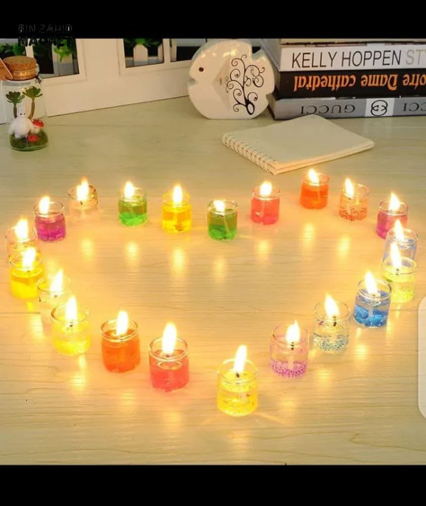 PACK OF 6 FANCY DECOR CANDLES - Image 3
