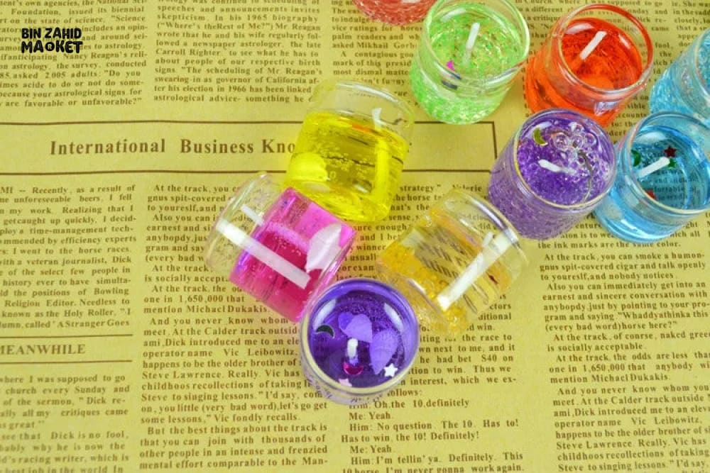 PACK OF 6 FANCY DECOR CANDLES - Image 6