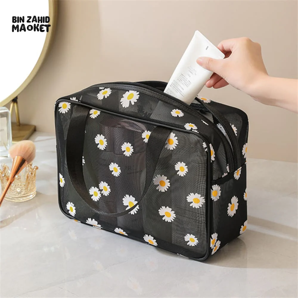PAIR OF MESH MAKEUP BAG - Image 5